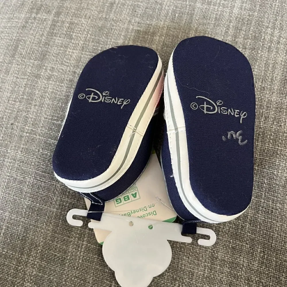 DISNEY | baby Mickey Mouse slip on shoes | 6-9 months